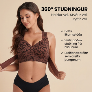Víralaus Stuðningsbrjóstahaldari